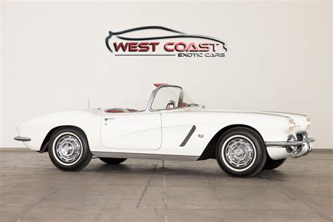 Used 1962 Chevrolet Corvette For Sale (Sold) | West Coast Exotic Cars Stock #C2206