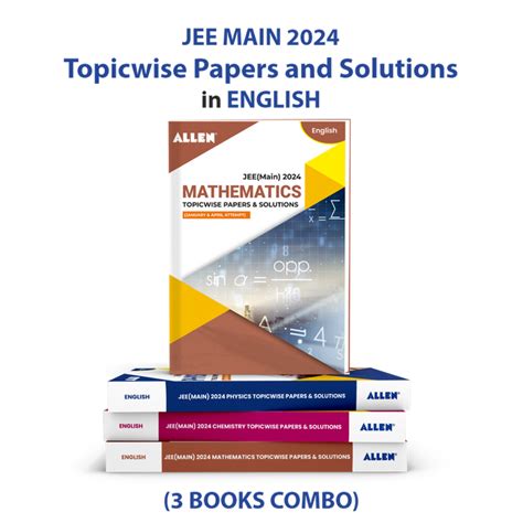 Best Books For JEE Main Preparation – Allen E-Store