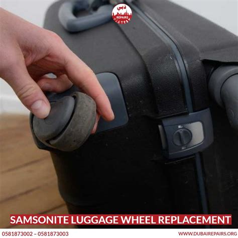 Samsonite luggage wheel replacement - 0581873003 - DR