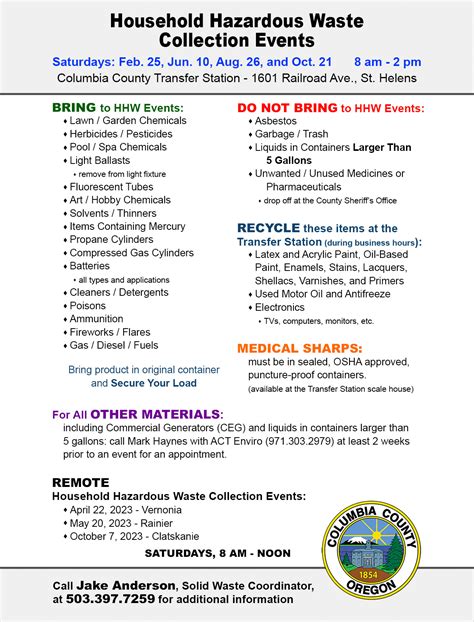 Columbia County, Oregon Official Website - Columbia County Announces ...