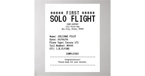 Image result for First Solo Flight