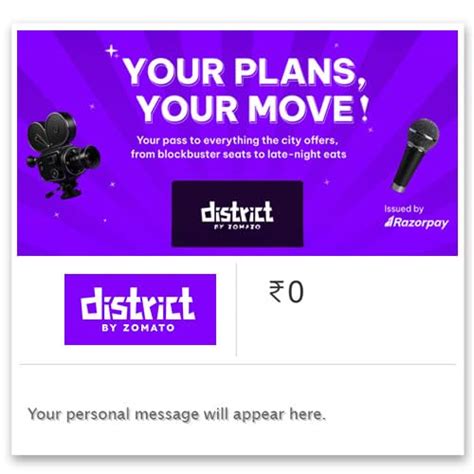 District by Zomato | Flat 3% Off | E-Gift Card | Instant Delivery ...