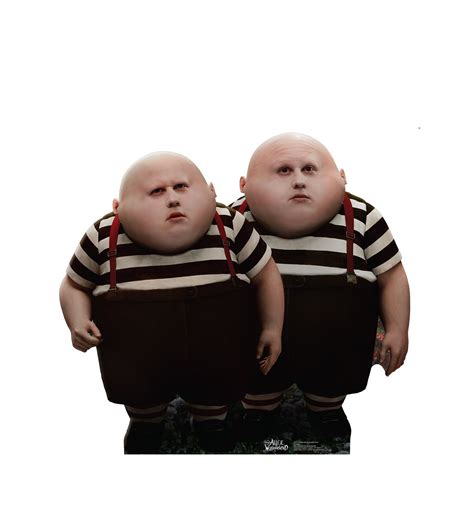 Buy Cardboard People Tweedle Dee & Tweedle Dum Life Size Cardboard ...
