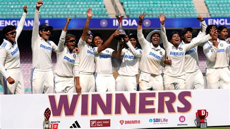 India vs England women's Test: Hosts seal 347-run victory on day three ...