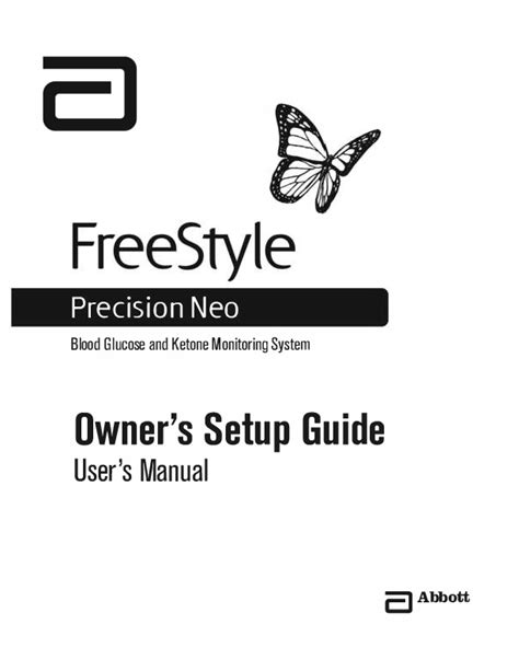 FreeStyle Precision Neo Meter Setup 的图像结果