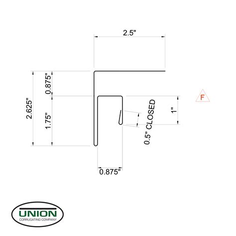 MasterRib® F and J Trim - 29 ga. - 10'2''