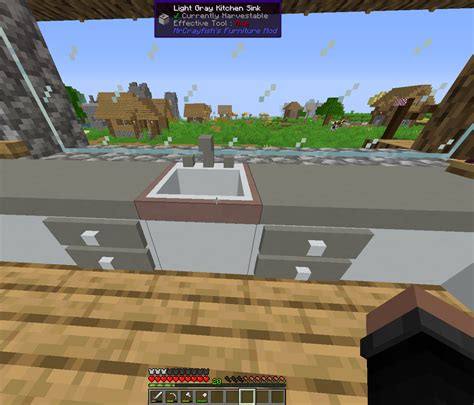 Minecraft Kitchen Sink