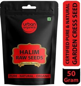 Urban Organic Halim Seeds / Asalsiya For Eating, Aliv Seeds For Skin ...