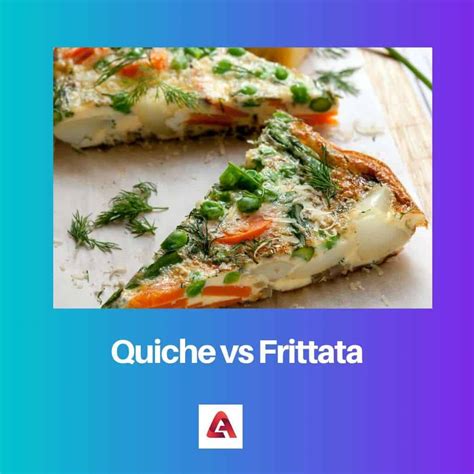 a Quiche vs a Frittata: Difference and Comparison