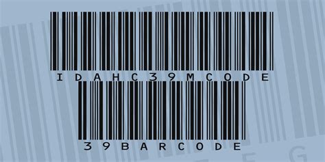 Best Font For Barcode Labels at Leonard Gagliano blog