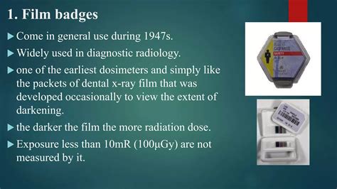Radiation protection and personnel monitoring devices | PPTX
