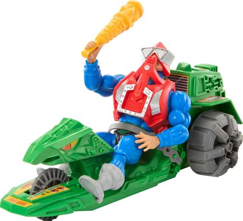 Masters of The Universe Origins Ground Ripper und Mekaneck - Actionfigur und Retrofahrzeug mit ...