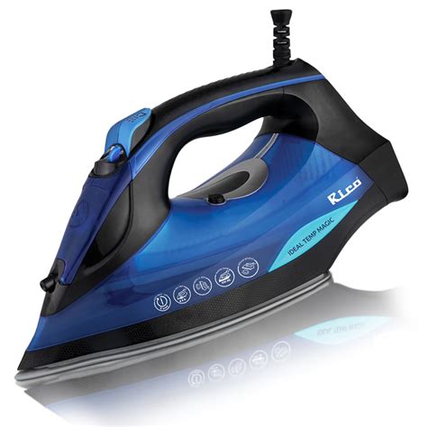 Buy Rico 2200 Watts Japanese Technology Steam Iron with Spray | No Burn ...