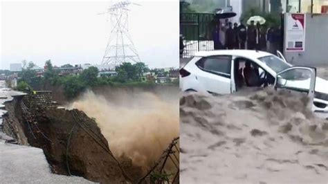 Cloudburst floods Sahastradhara and IT park in Dehradun amid ...