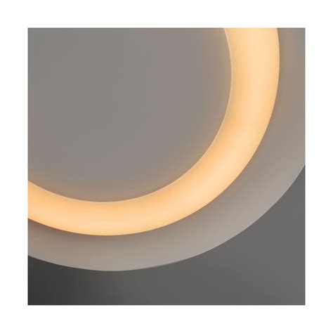 LED Flush Light Jara White+Black 48W 2120Lm 3000ºK - CristalRecord