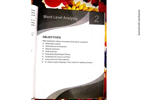 NLP 2-word analysis - Lecture notes 4-10 - Natural language Processing ...
