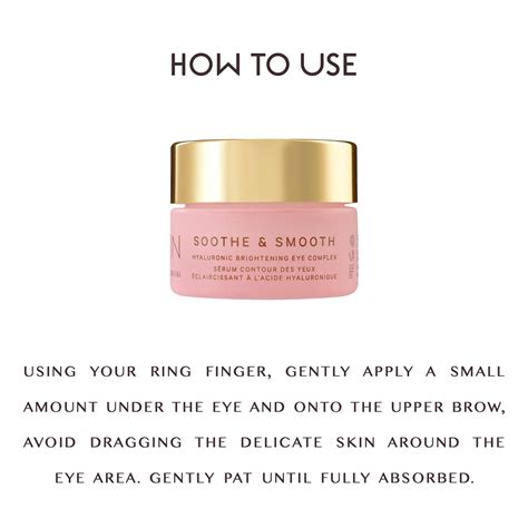 MZ SKIN Soothe & Smooth Hyaluronic Brightening Eye Complex – MAISON DE ...