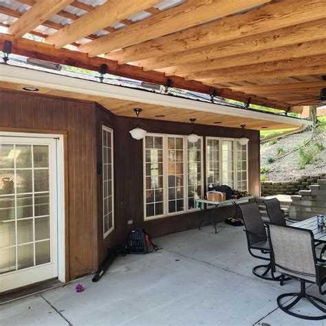 Scott's Stunning Patio Space | Patio Roof Riser