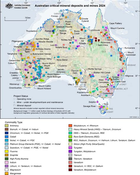 Map Of Australia Mining Sites
