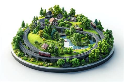 Image result for Model Train Landscape