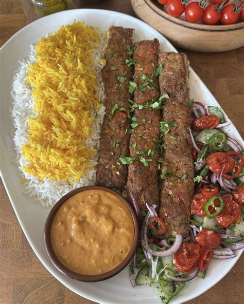 SHEET PAN ADANA KEBABS WITH SPICY TAHINI, ONION SALAD AND SAFFRON RICE ...