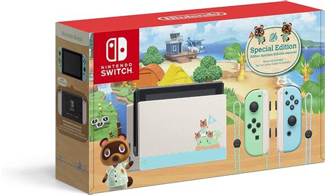 Nintendo Switch Console - Animal Crossing: New Horizons Edition ...