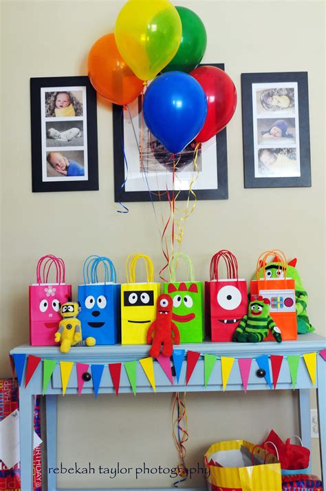 Yo gabba gabba birthday party – Artofit
