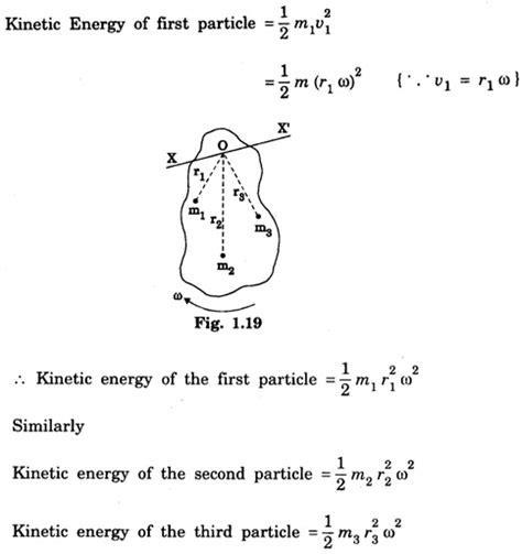 Rotational Kinetic Energy and Moment of inertia