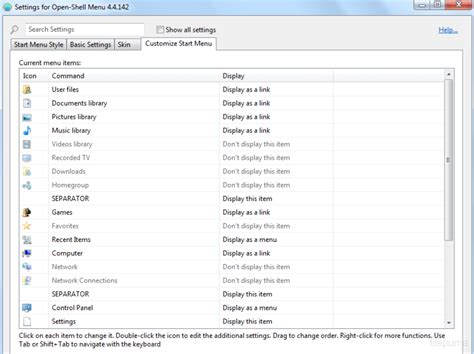 Image result for Open Shell Tutorial