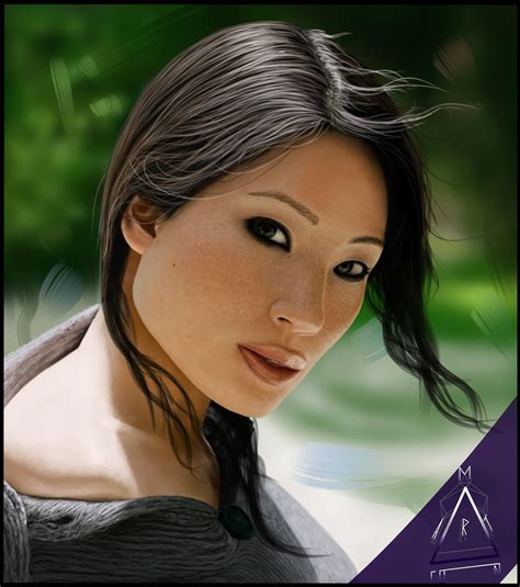 Lucy Liu Art by MalinovArt on DeviantArt