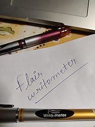 FLAIR Writometer 0.6mm Ball Pen Box Pack | Our Longest Writing Pens ...