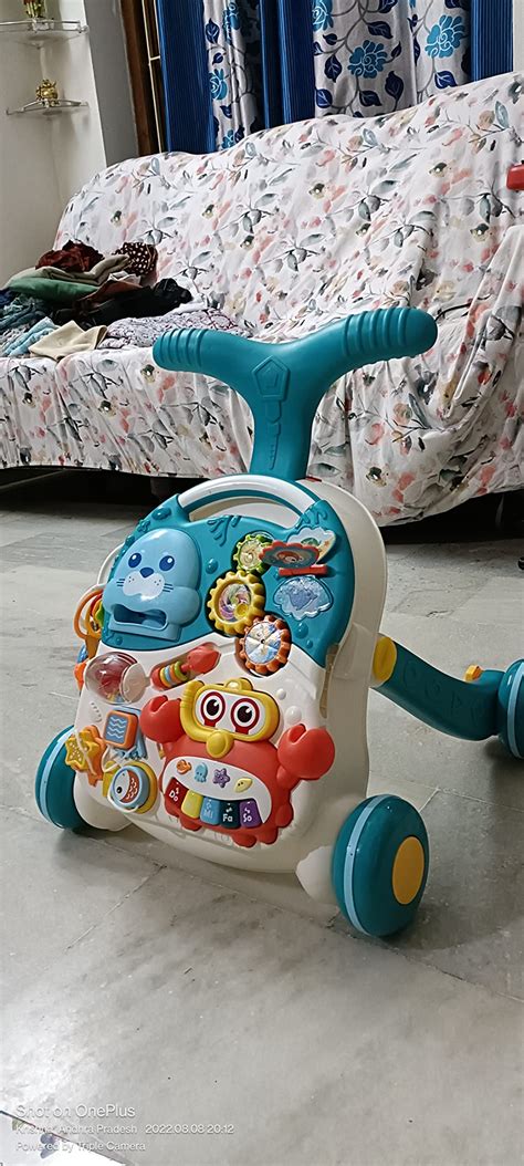 Buy Mokshith Baby Sit To Stand Learning Walkers & Activity Table, 2 In ...