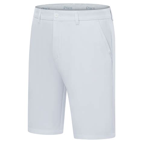 Plain White Golf Shorts - Grandcity Fashion Pte Ltd