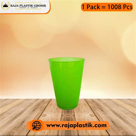 GELAS PLASTIK MINUMAN KECIL TIPE HS-11 FLORENT