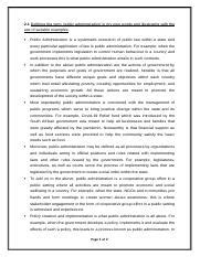 Image result for Public Administration 1501 Module