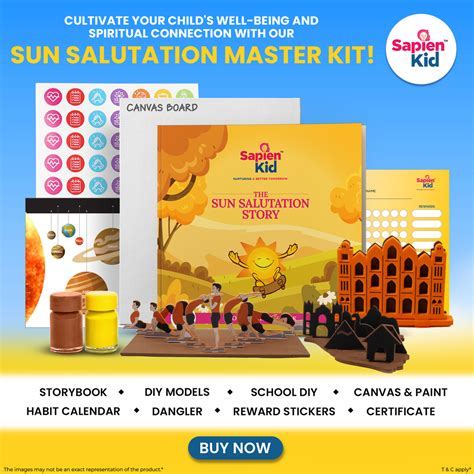 Sun Salutation Master Kit - Sapien Kid – SapienKid™