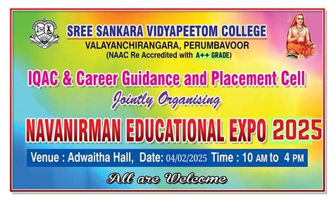 SSVcollege - Sree Sankara Vidyapeetom College, Sreesankarapuram ...