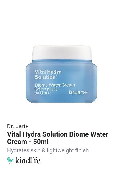Dr. Jart+: Vital Hydra Solution Biome Water Cream - 50ml