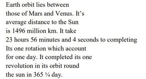 Use appropriate articles, tenses, spellings etc. wherever necessary ...