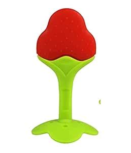 Buy HIKIPO Presents Baby Teether Toys Silicone Teething Toys Fruit ...