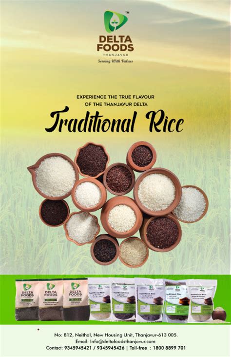 Millets & Traditional Rice – Delta Foods Thanjavur