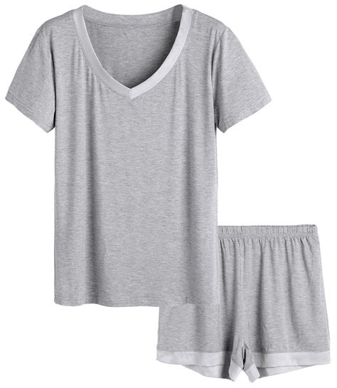Women's Petite Size Pajama Short Sets Two Piece Loungewear – Latuza