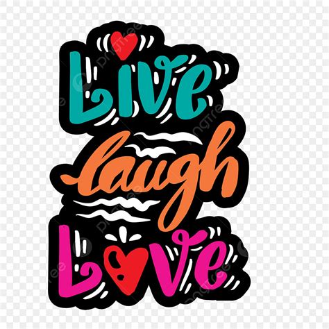 Live Laugh Love Clipart Transparent PNG Hd, Live Laugh Love Hand ...