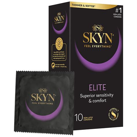 Condoms.uk | Free Delivery Over £25 | SKYN Elite Non-Latex Condoms ...