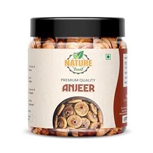 Nature Treat Natural Dry Figs/Sweet Big Size Anjeer 1 kg | Rich Source ...