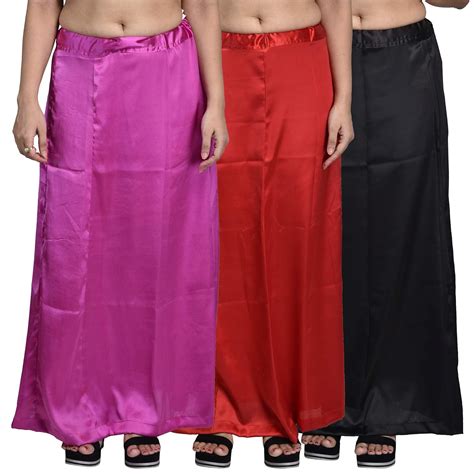 DUI KONNA Satin Blend Women's Petticoat-DUIK1020 : Amazon.in: Clothing ...