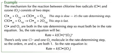 Image result for Rate-Determining Step Example Mechanism OCR
