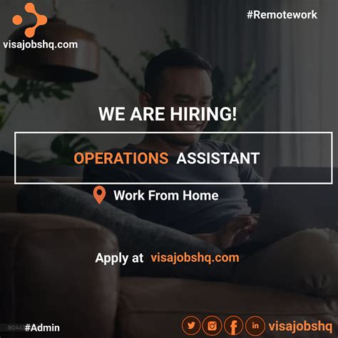 Image result for Operations Assistant Remote Jobs