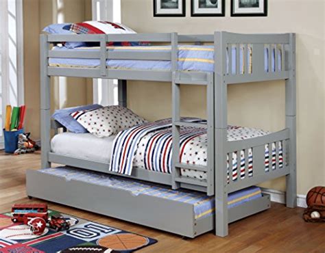 Buy HOMES: Inside + Out IDF-BK929GY Teranda Bunk Bed Childrens Frames ...