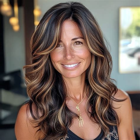 capecod8999 A pretty 45 year old woman with Dark Chestnut Wav… | Dark ...